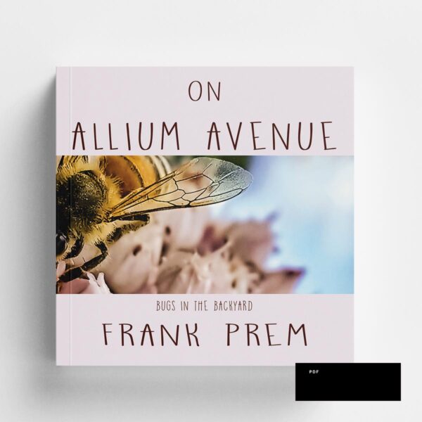 On Allium Avenue– children’s picture–poetry book by Frank Prem, PDF Edition cover image