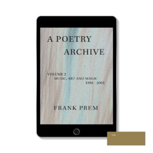 A Poetry Archive Volume 2 by Frank Prem. ePub Edition Cover image
