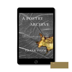 A Poetry Archive Volume 3 by Frank Prem. ePub Edition Cover image