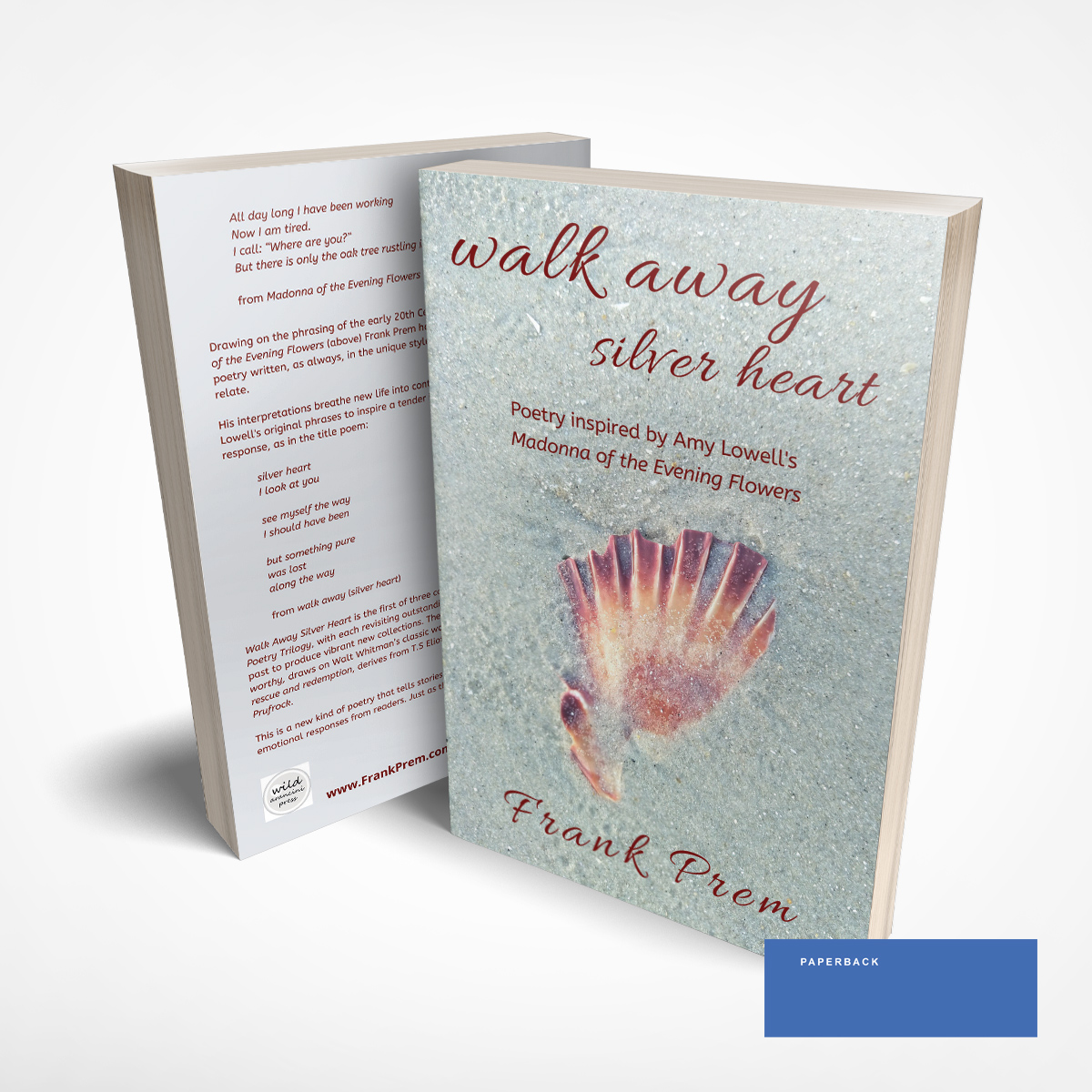 Walk Away Silver Heart by Frank Prem